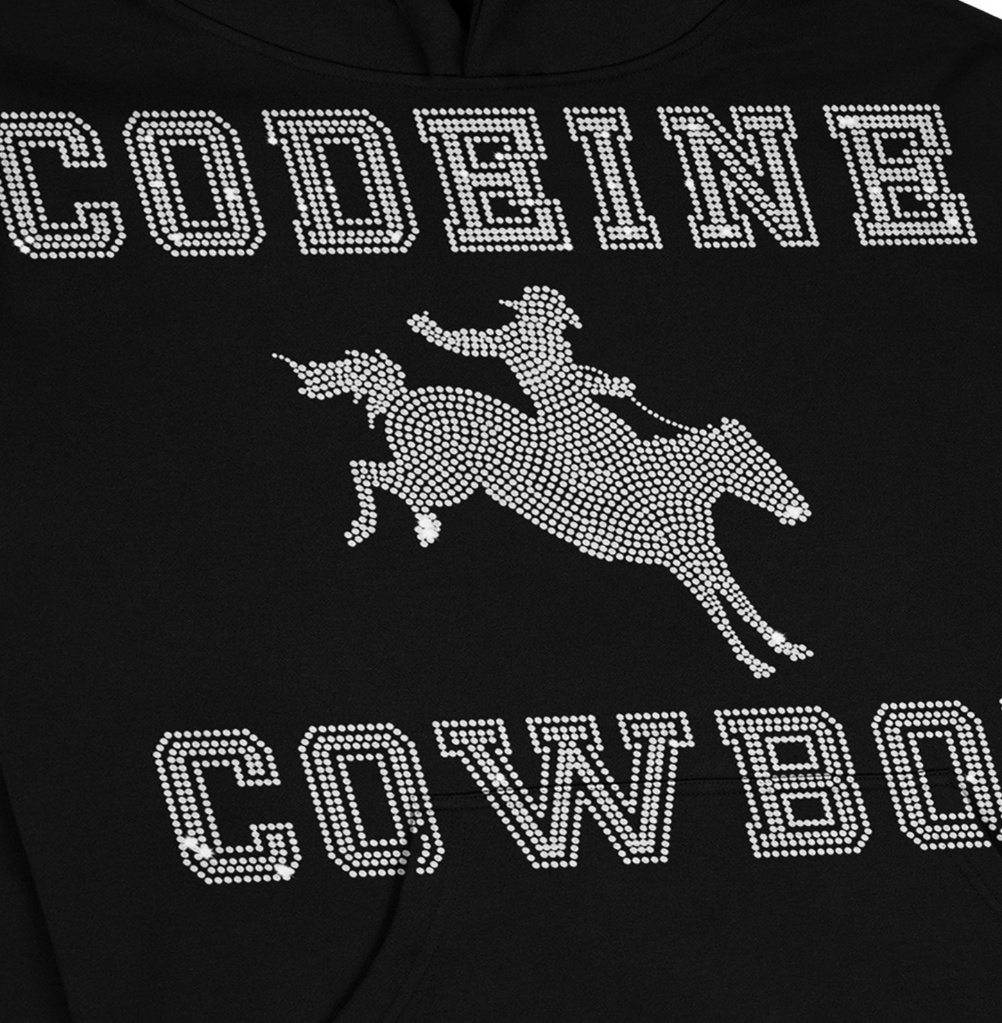 Codeine Cowboy Rhinestone Hoodie