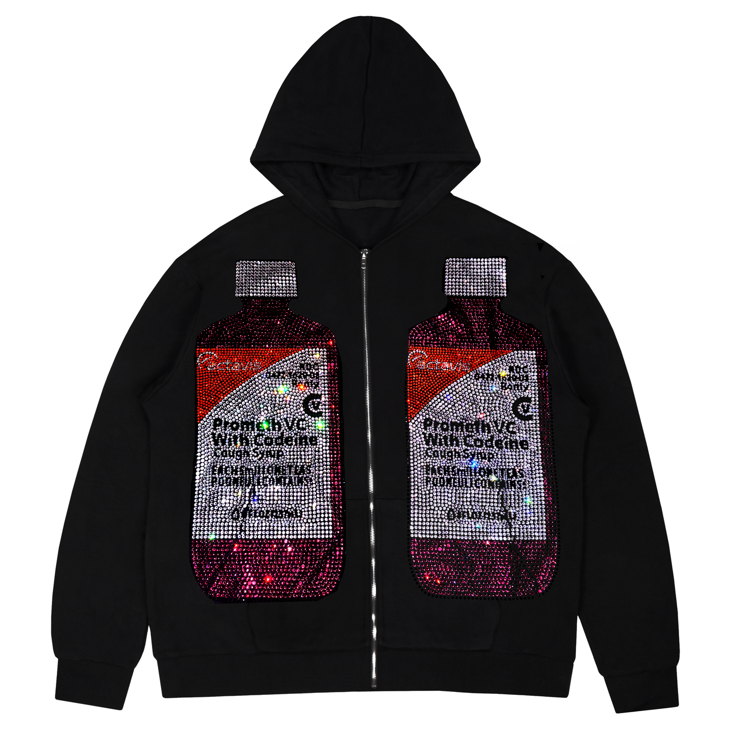 Actavis Rhinestone Hoodie