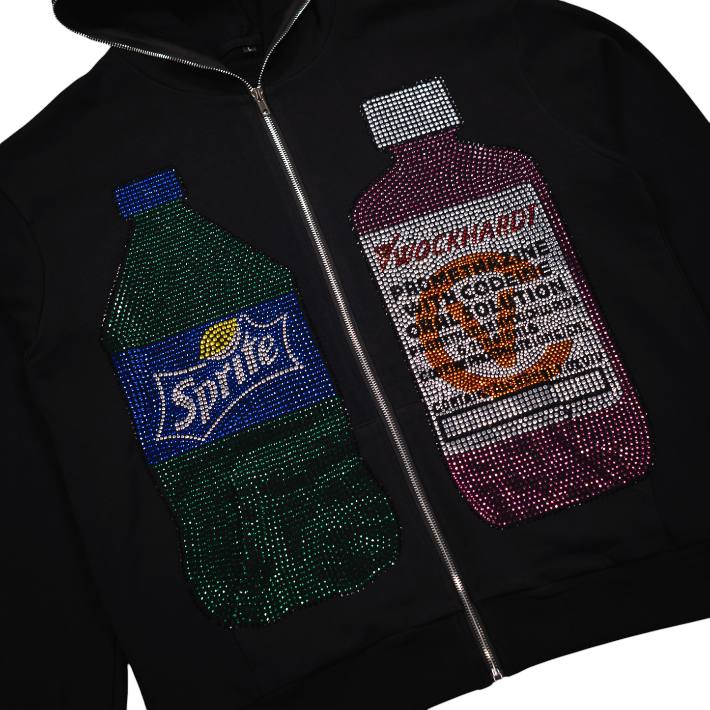 Wock + Sprite Rhinestone Hoodie