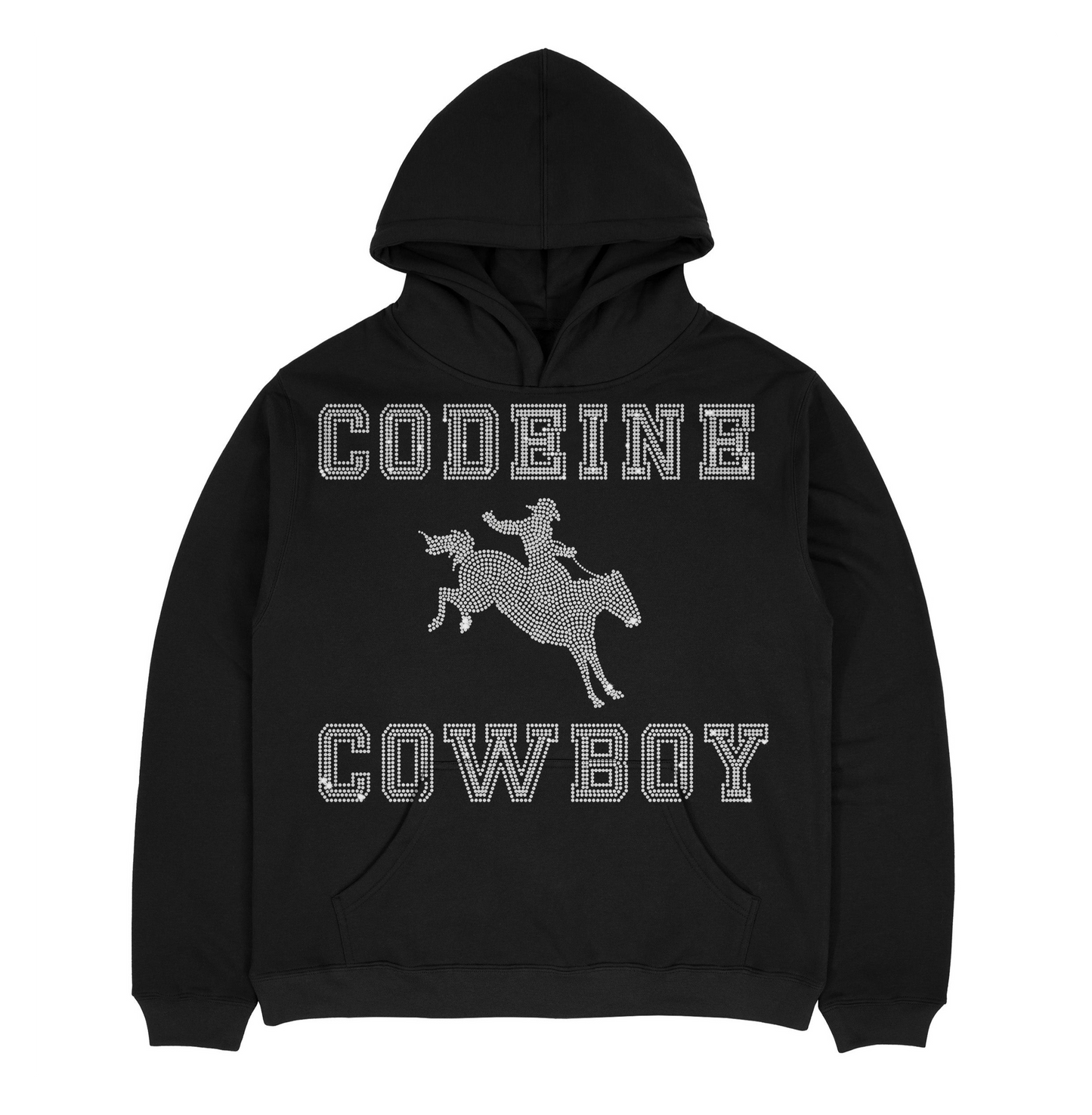 Codeine Cowboy Rhinestone Hoodie
